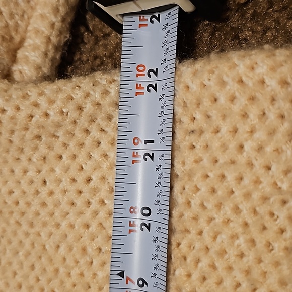 Zara Chunky Cotton Knit Turtleneck Sweater, size small - Picture 7 of 9